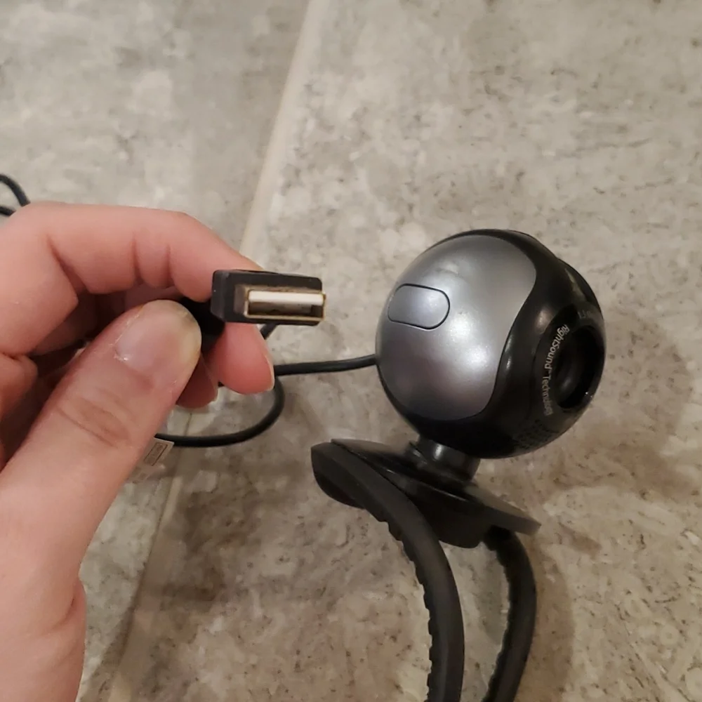 Plug & play Logitech Webcam